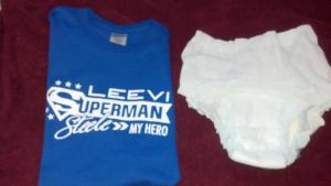 My Leevi Steele t-shirt and a Depends!