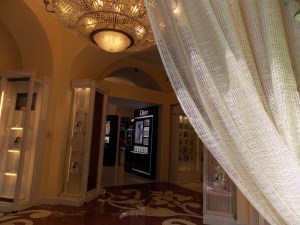 Though many of the stores were high-end, there were many reasonably-priced stores as well.  There was even a Timberland store.