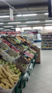 The grocery store at the AST Mall.