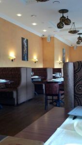 The restaurant, Sole Mio!